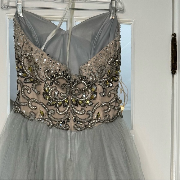 Terani Couture Strapless Gown -4 - Picture 7 of 8